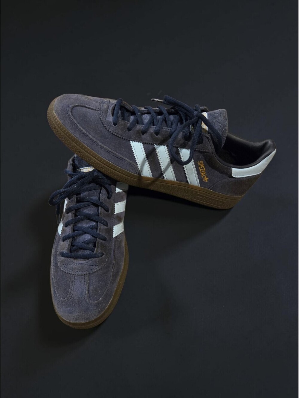 adidas Originals Handball Spezial BD7633 Navy Off White Gum Men's Size 10